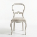 CADEIRA BRUXELLES LIGHT GREY TECIDO BABEL SAND