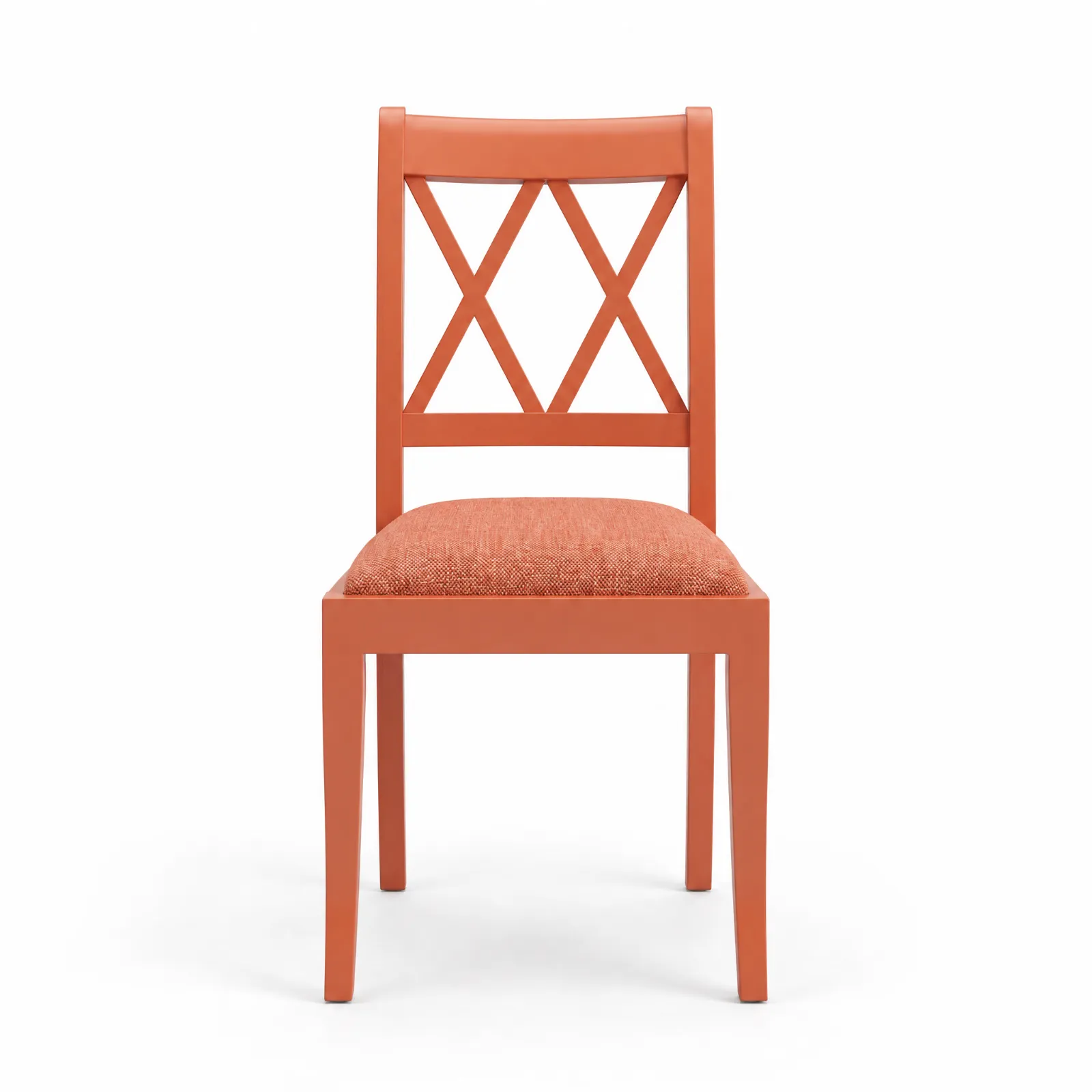 Cadeira Frederik Terracota Tecido Babel Red