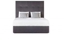 [4516300299] CAMA NEW BERLIN ESTOFADA 150CM TECIDO FOX ASH