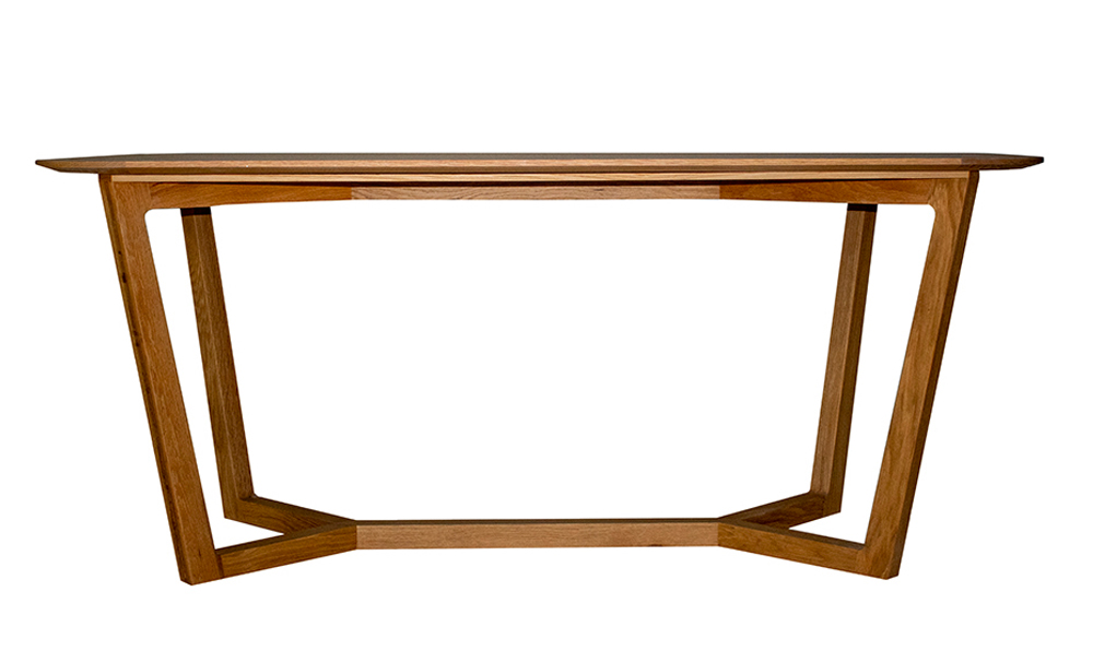 [31436001] MESA JANTAR HEPBURN TAMPO EM MADEIRA