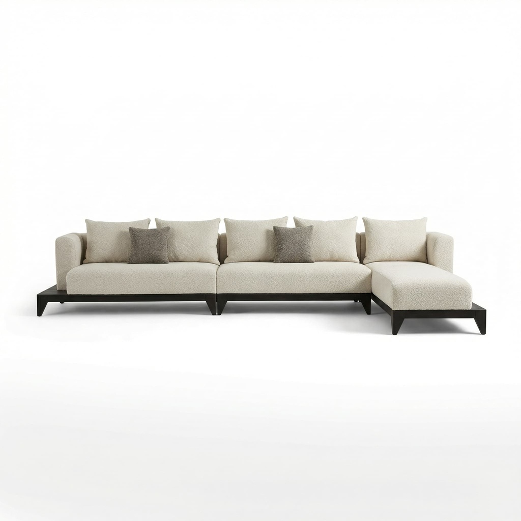 [13950013] Sofá Marbella Tecido Ascott Pearl