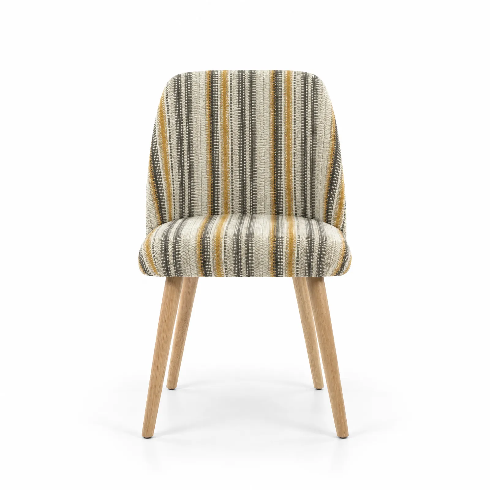 Cadeira Aspen Natural Oak Tecido Touareg Cor 2 LaMadrid