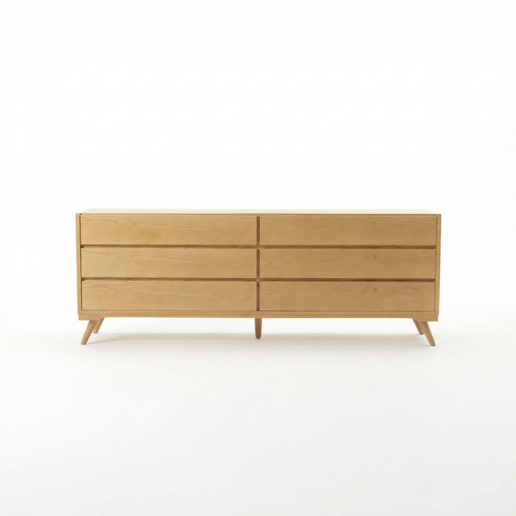 CÓMODA DUPLA DENMARK  NATURAL OAK