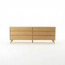 CÓMODA DUPLA DENMARK  NATURAL OAK
