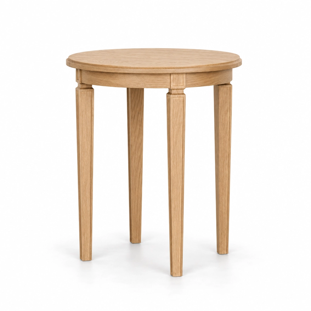 [33632002090] Mesa Lateral Paris Redonda (090 Natural Oak)