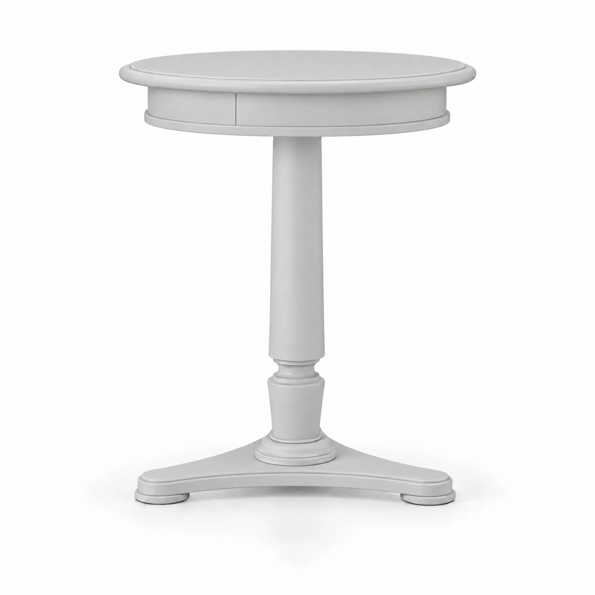 Mesa Pedestal Bruxelles Light Grey