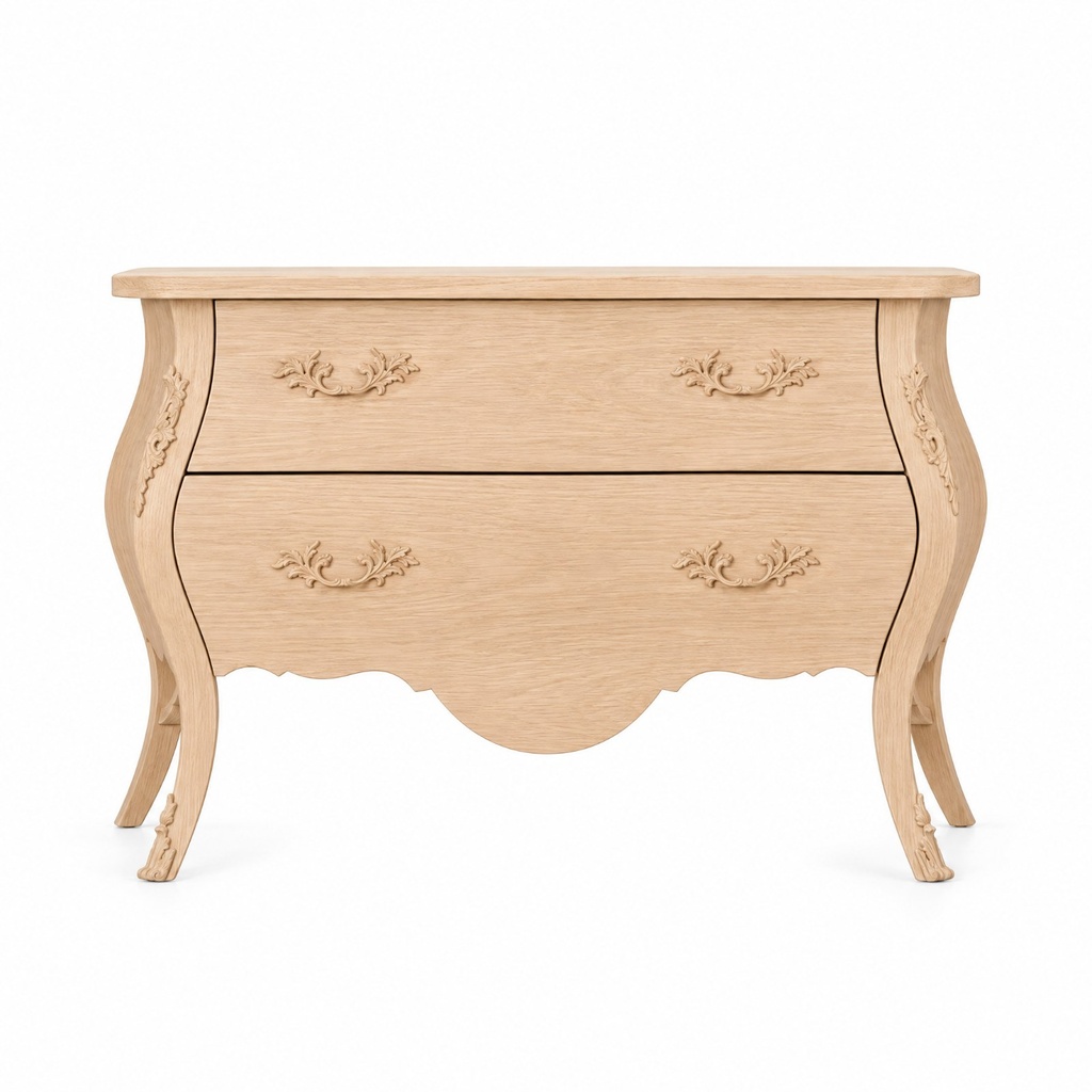 Cómoda Antoinette Louis XV Tampo Mármore